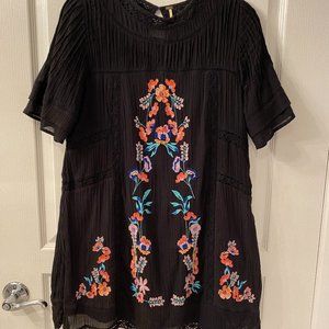 Free People "Perfectly Victorian" Mini Dress